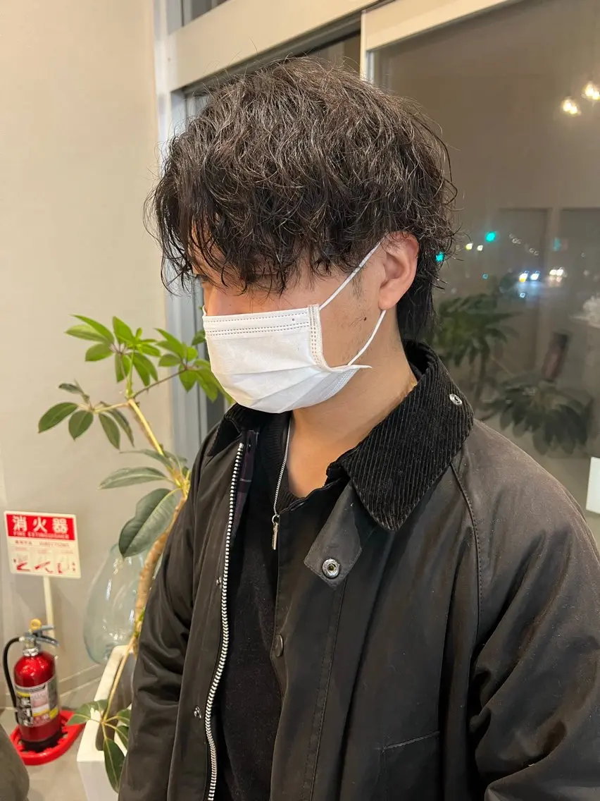 シャドウパーマの写真