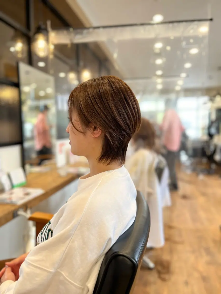 ショート カラー 佐藤 剛のヘアスタイル