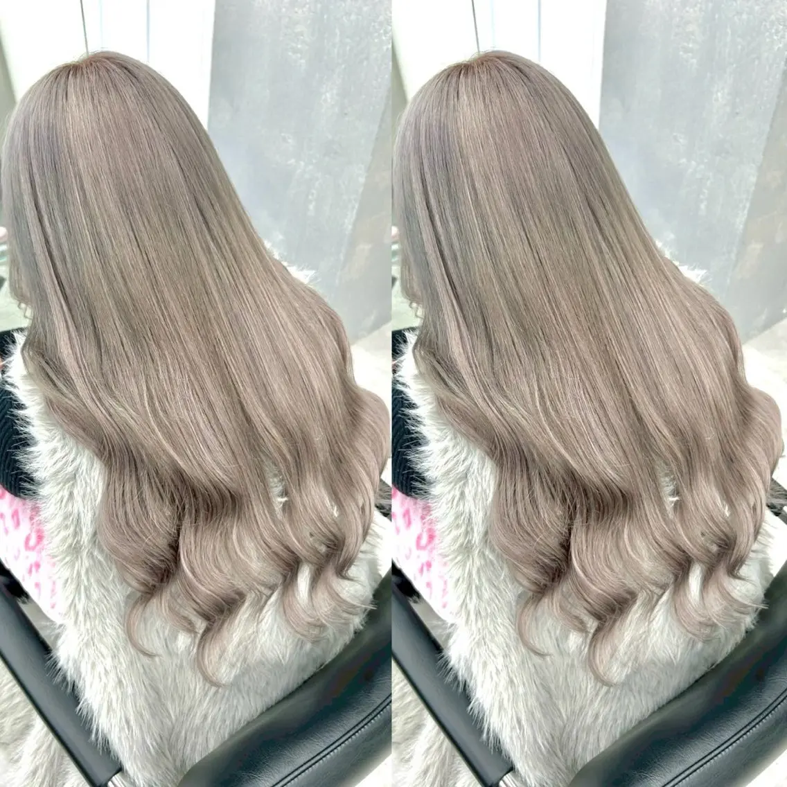 カラー ヘアカラー ヘアメ🎀ハイトーン 🩵エクステ🪄しほのヘアスタイル