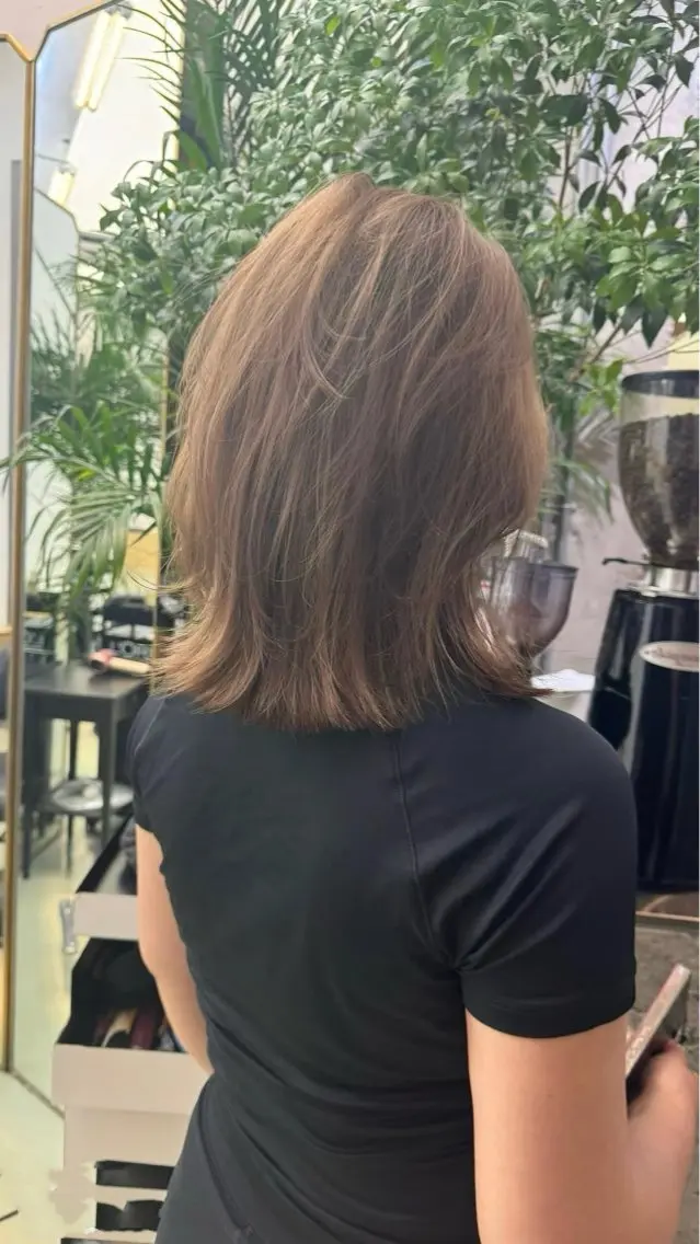 ミディアム カラー 村上|髪質改善 プロデュースのヘアスタイル