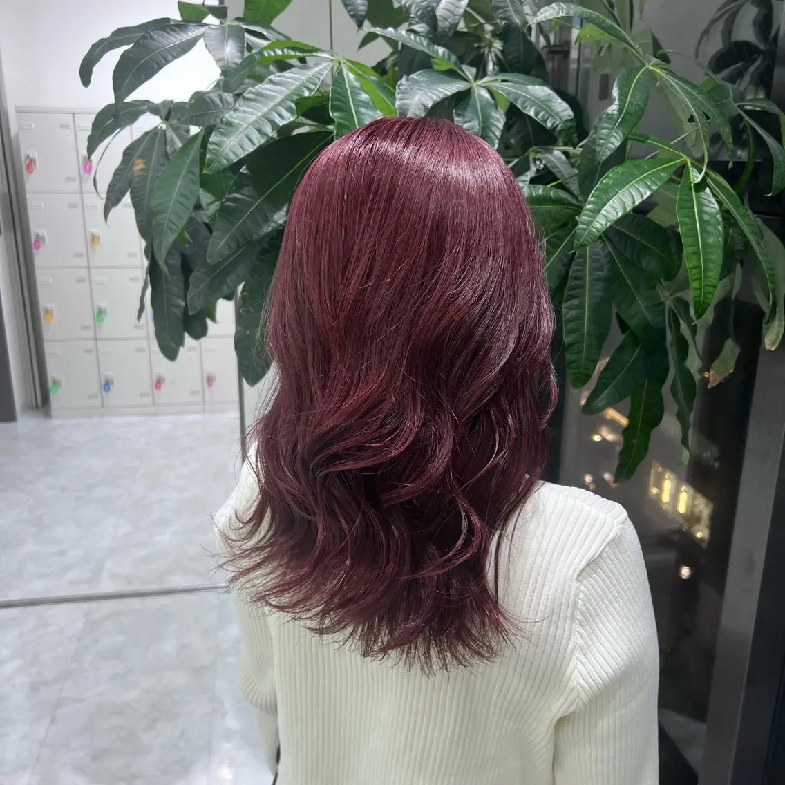 ミディアム カット ヘアカラー 🫧レイヤーカット ・ハッシュ🫧龍星のヘアスタイル