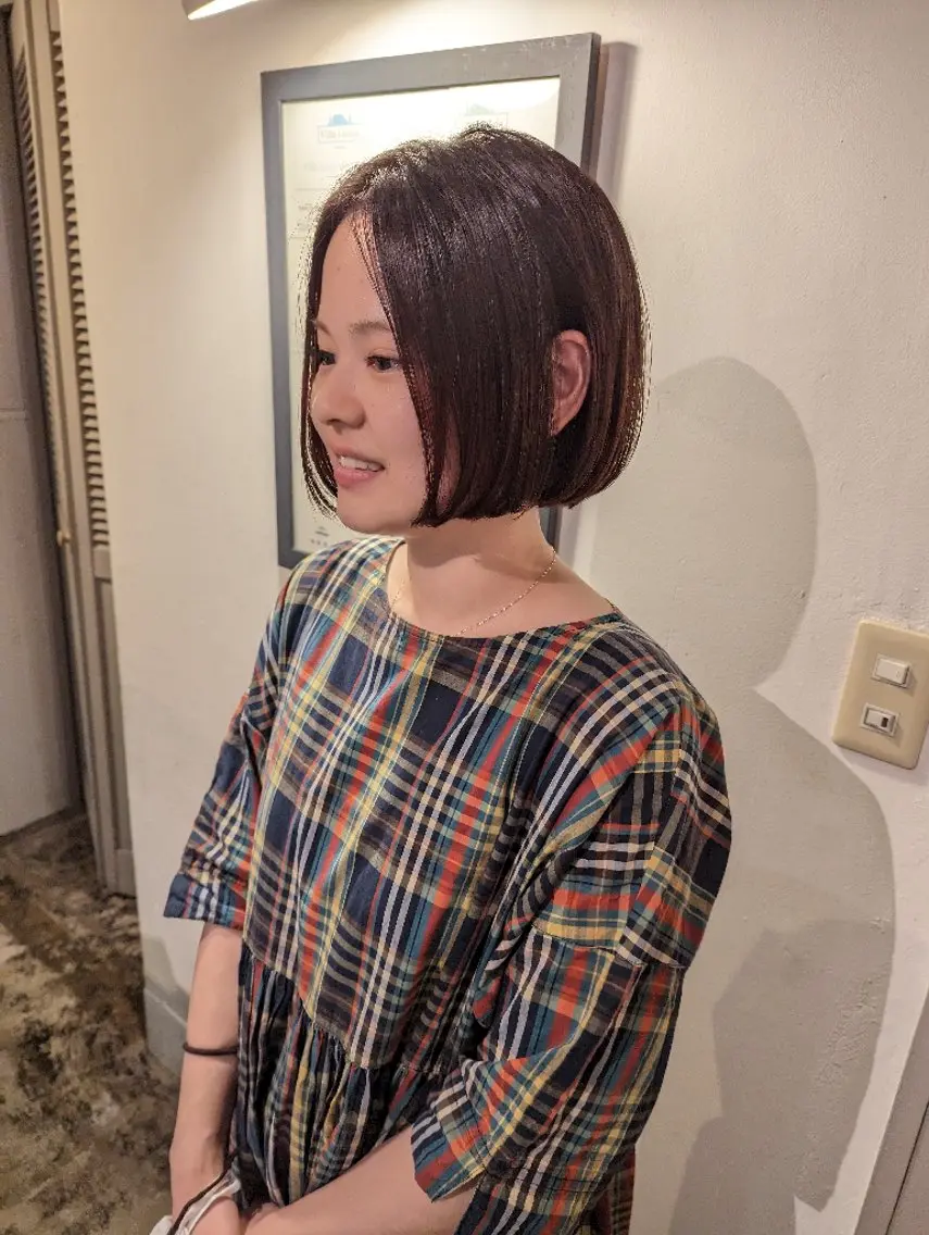ショート ボブ newi 天王寺　 masakoのヘアスタイル