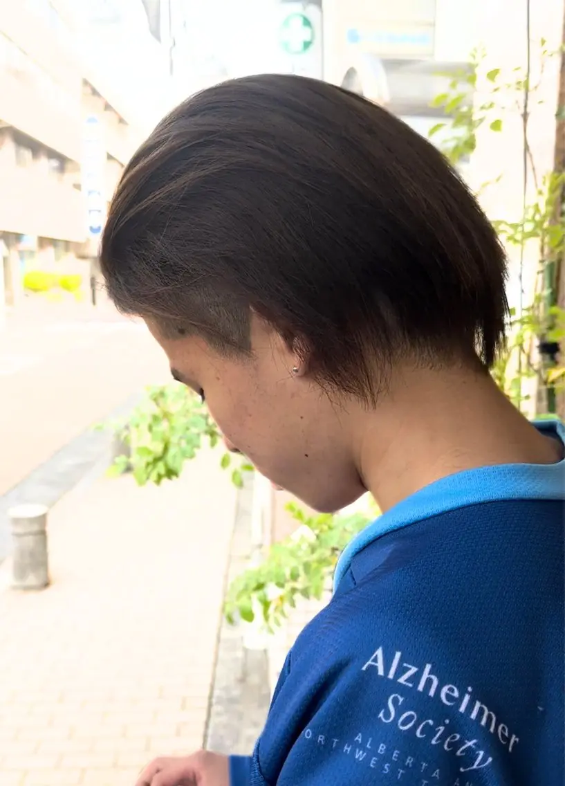 ショート パーマ メンズ ボブ•ショートカット 草野太一のヘアスタイル
