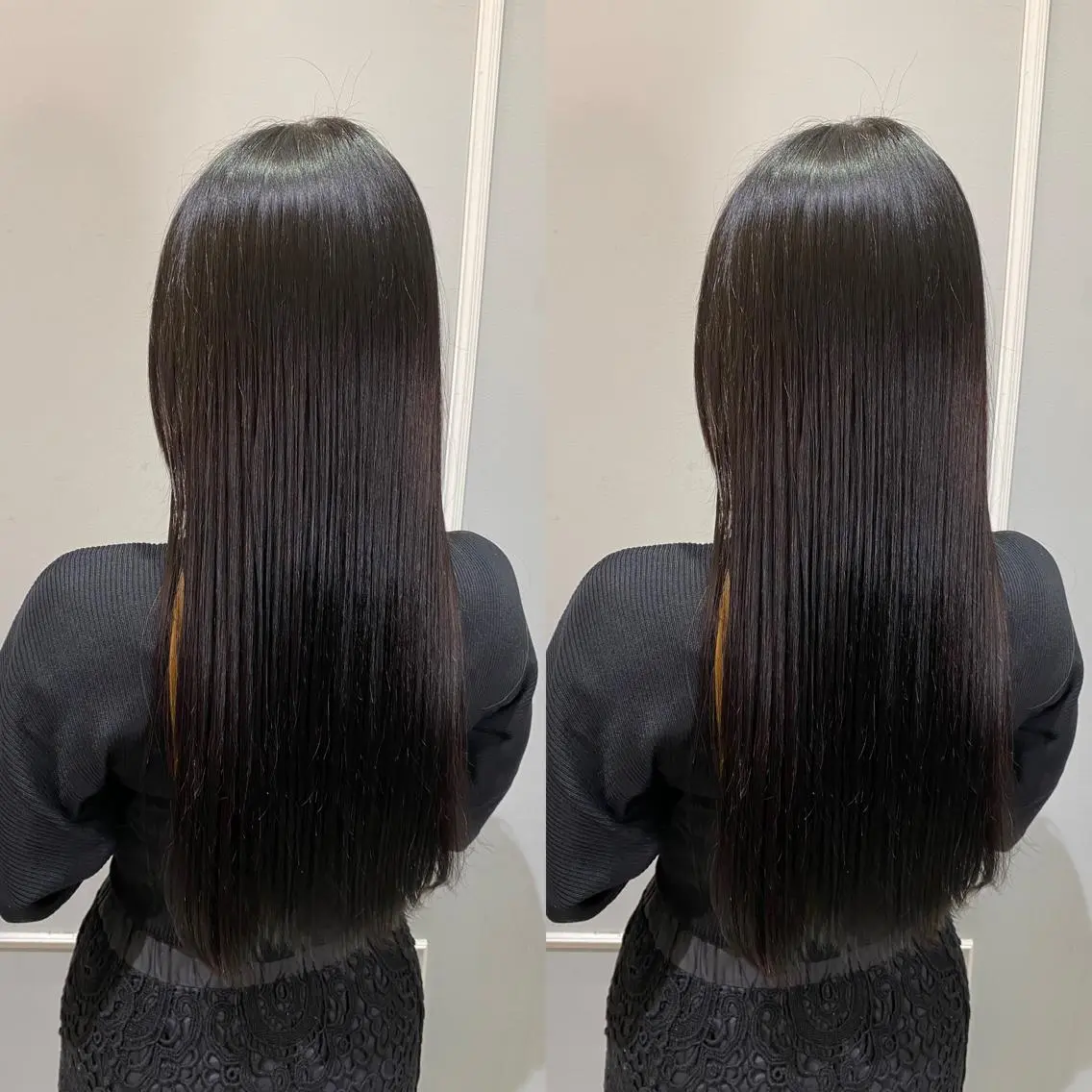 ロング 美髪矯正透明感カラー 江川　和輝のヘアスタイル