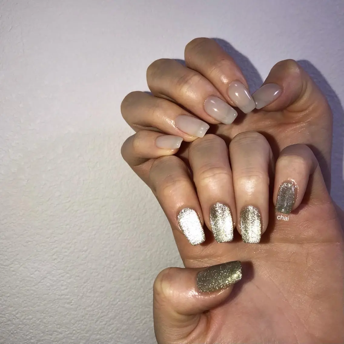 ネイル マグネットネイル ハンドネイル chai nail _ai📍鶴橋/桃谷のネイルデザイン