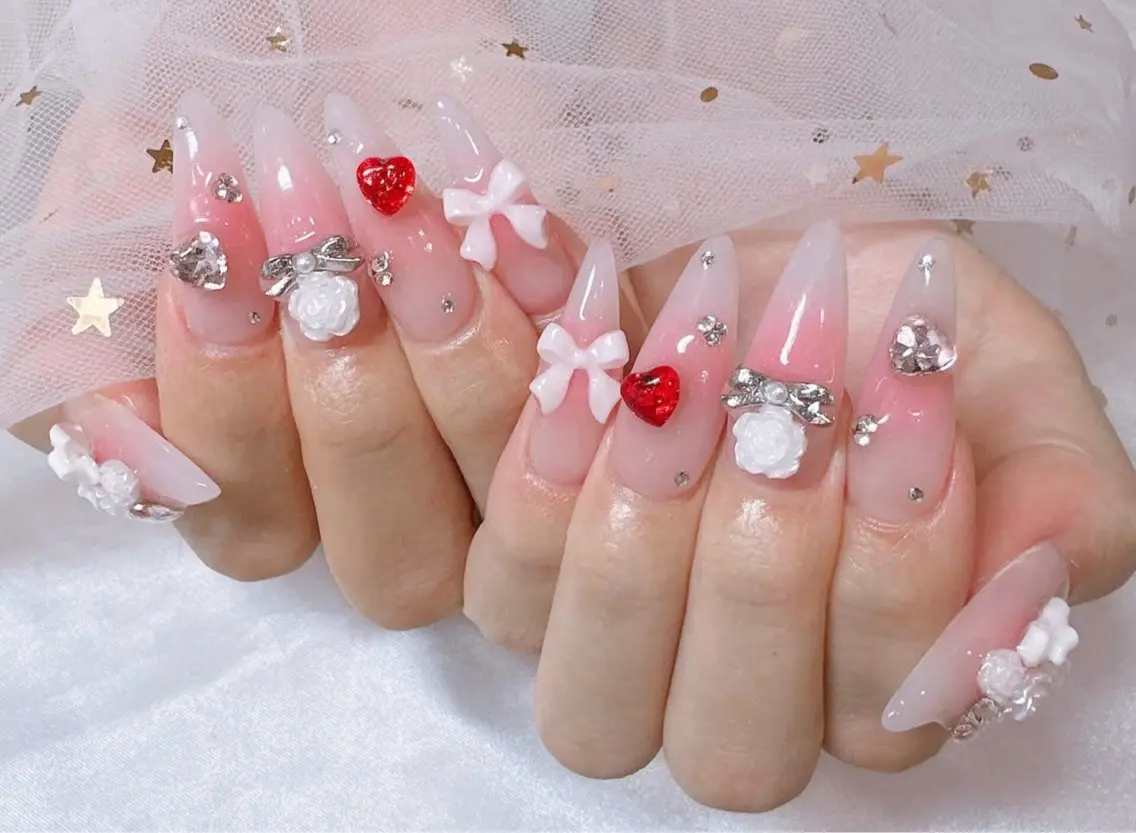 ネイル チークネイル 長さ出し ジェルネイル スカルプネイル ネイルチップ ハンドネイル ╹◡╹MimoEye lash🌻Nailのマツエク・マツパデザイン
