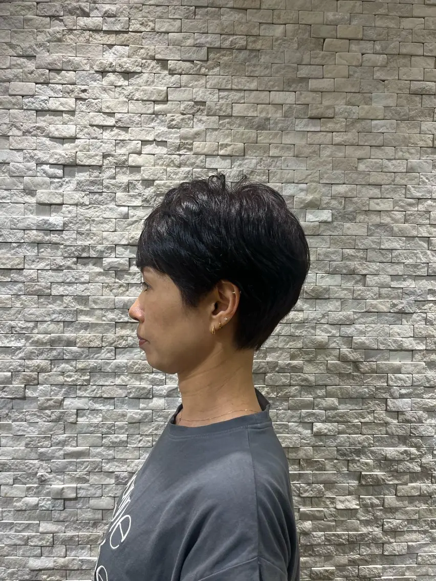 ショート 外山 弦聖のヘアスタイル