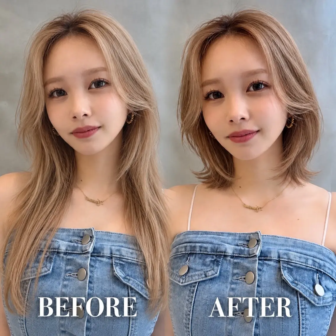 ミディアム カラー カット ヘアカラー トリートメント 🩷小川大輔🩷 店長/ボブ/インナーのヘアスタイル