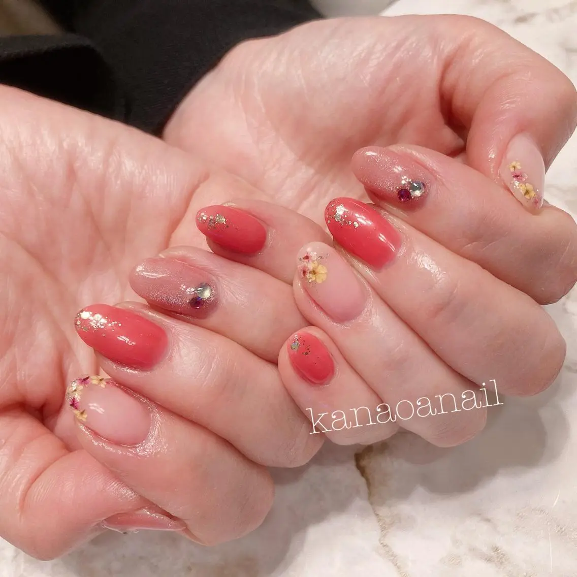 ネイル 地爪育成💅 kanaoanailのネイルデザイン