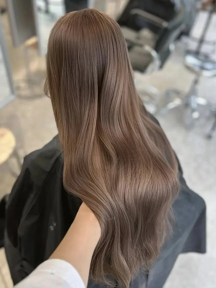 ロング カラー ヘアカラー カワチ リュウタのヘアスタイル