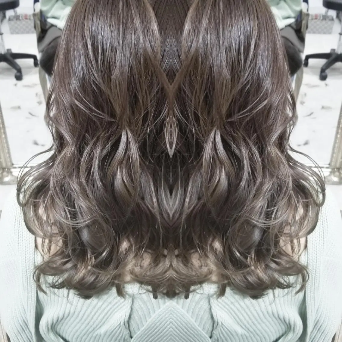 ロング カラー ヘアアレンジ See by merの眉毛・アイブロウイメージ