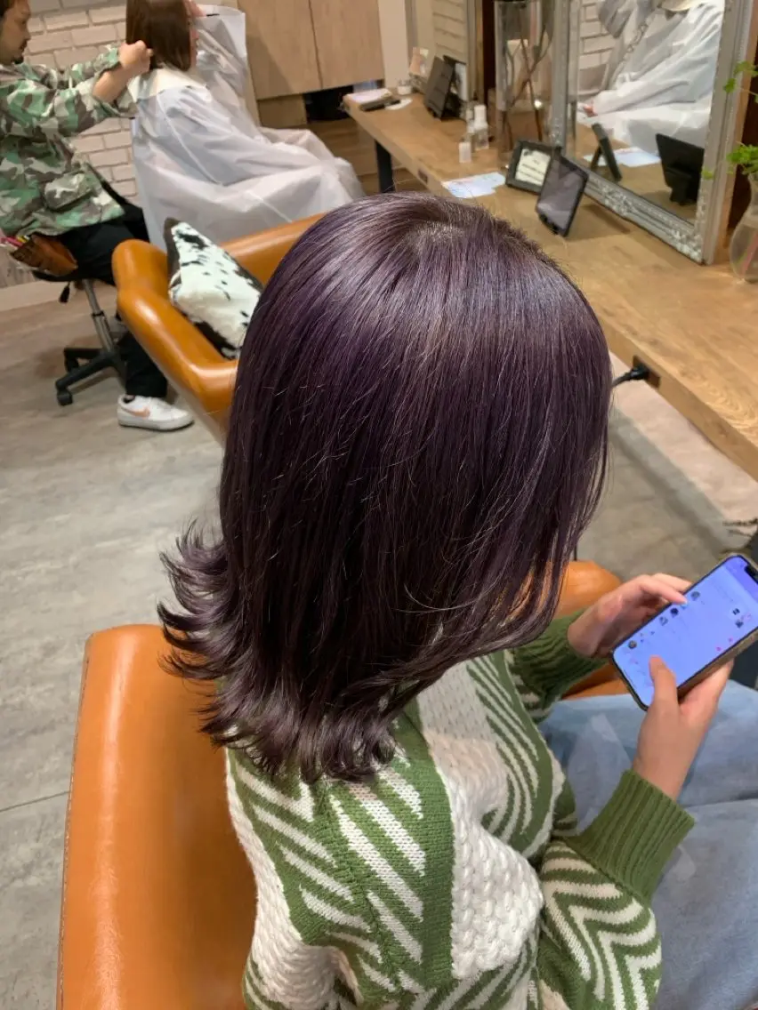 カラー ヘアカラー トリートメント HARE nene🐿🍡のヘアスタイル