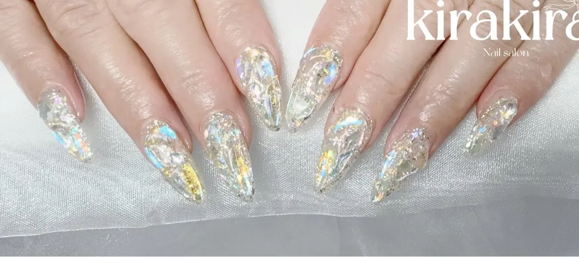 ネイル フットネイル キラキラネイル マグネットネイル オフィスネイル ピンク Kirakira Nail salonのネイルデザイン