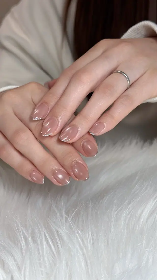 ネイル フレンチネイル マグネットネイル ワンホンネイル nailsalon ChuColaのネイルデザイン