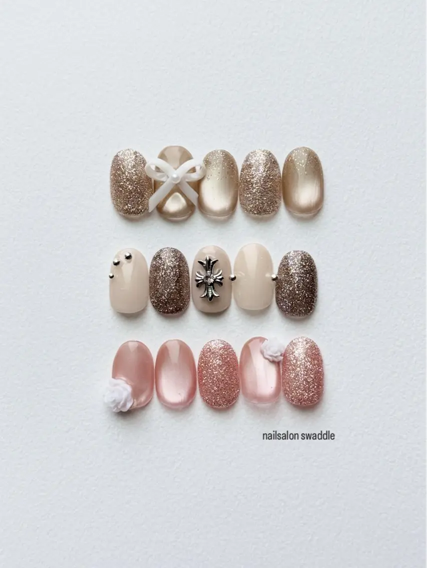 ネイル ハンドネイル nail salon swaddle 🪽のネイルデザイン