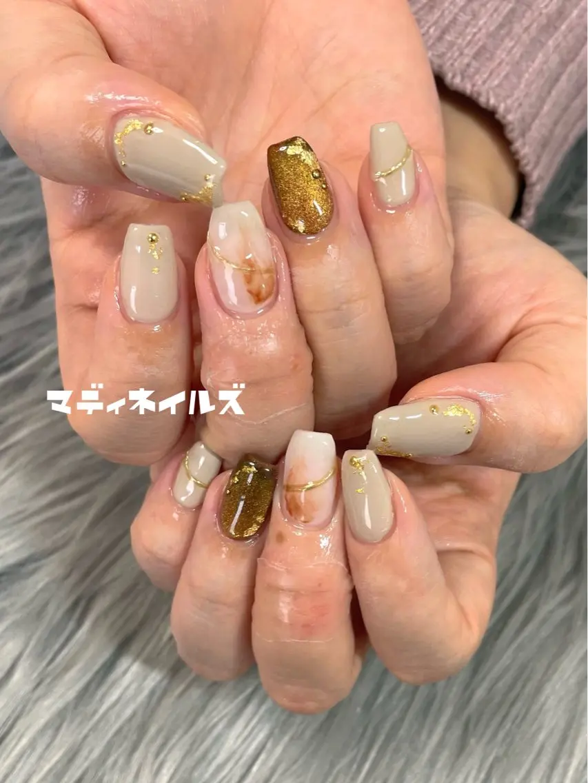 ネイル MADDYNAILS ✴︎柏痛ネイルのネイルデザイン