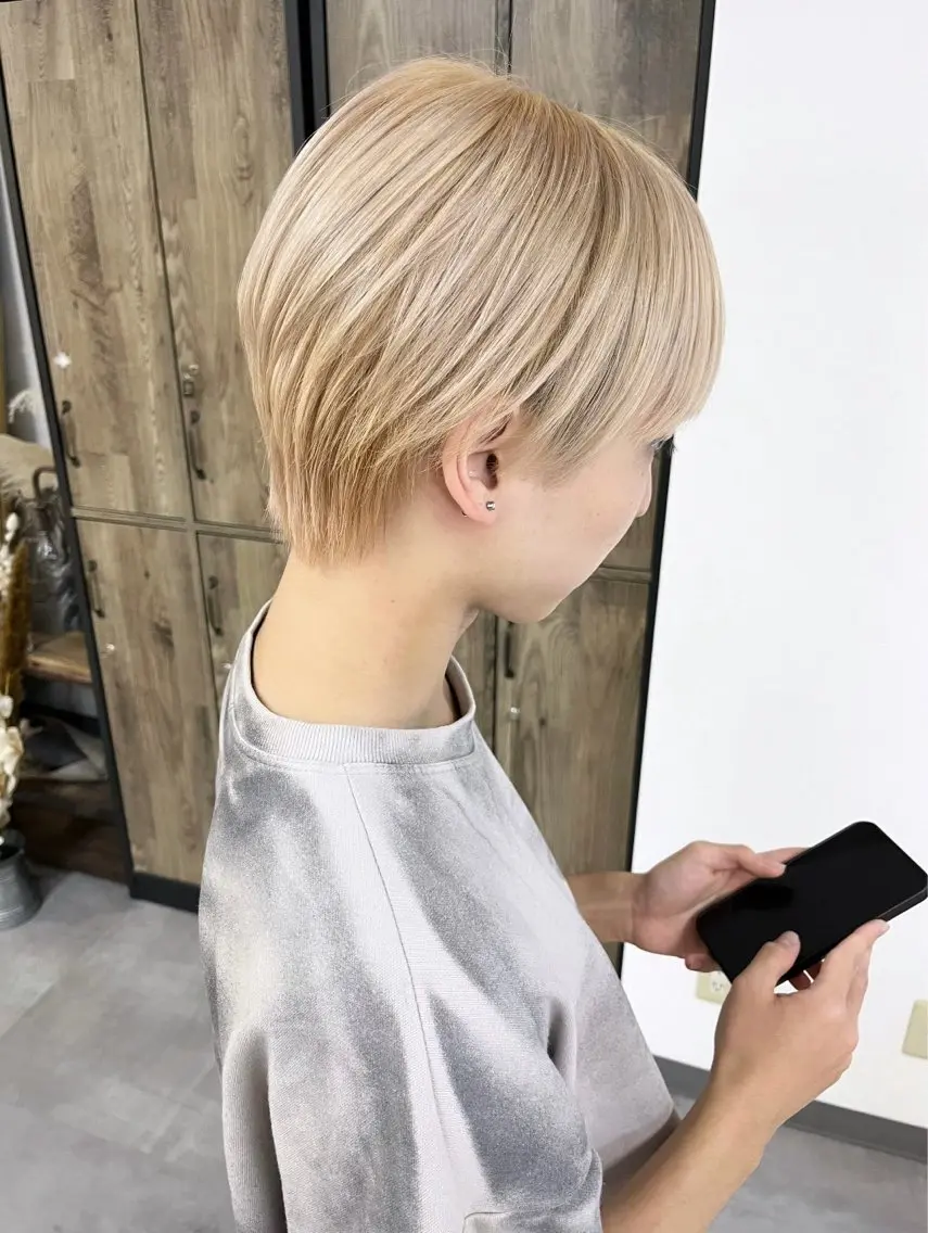 メンズ ヘアカラー トリートメント 当日予約◎ risaのヘアスタイル