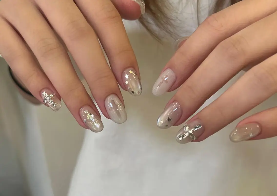 ネイル ハンドネイル ハンドケア 🍑 momo_nailのネイルデザイン