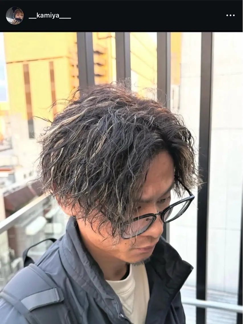 パーマ メンズ カット ヘアカラー パーマ ［メンズ特化］神谷 清のヘアスタイル