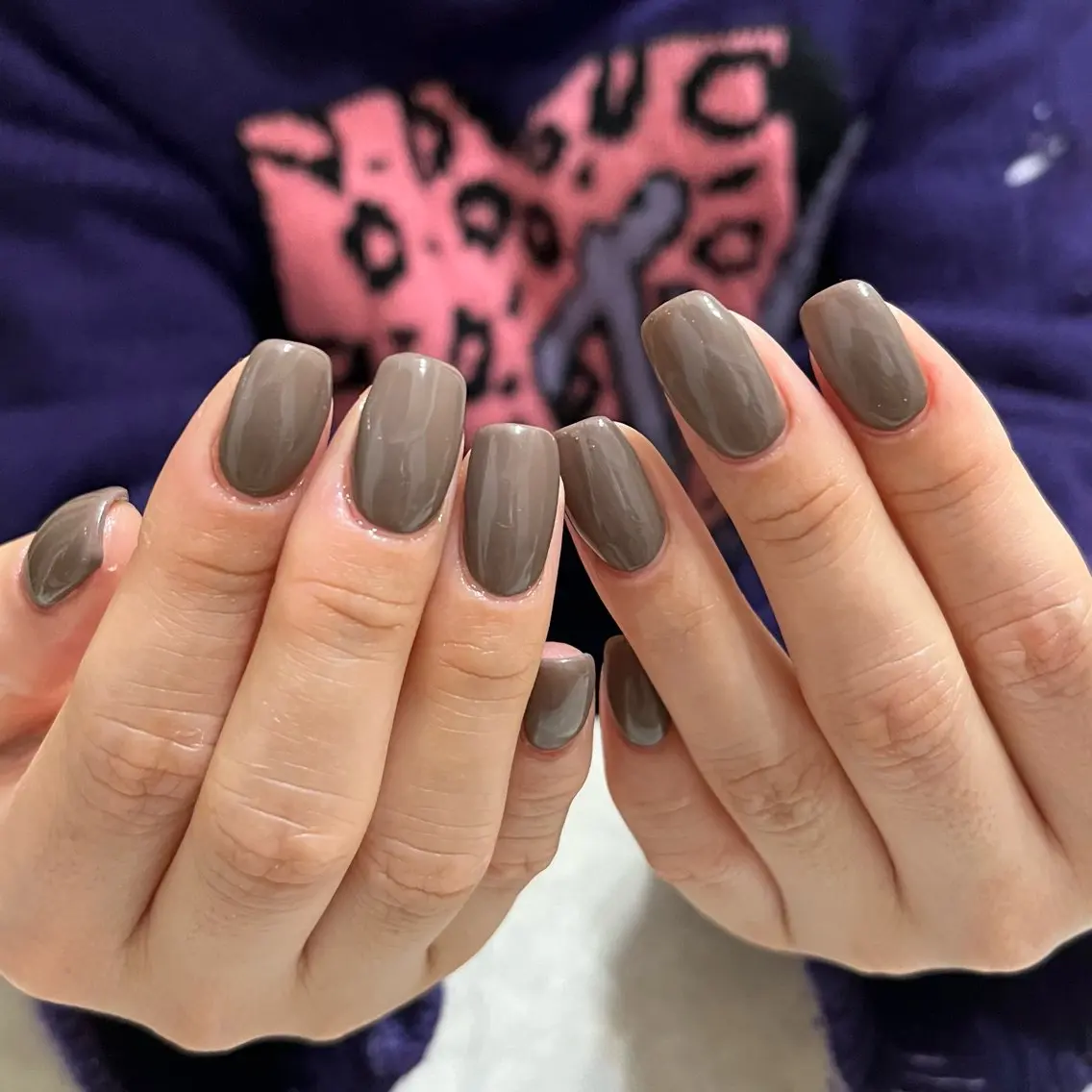 ネイル グリーン ハンドネイル vegh. nail/阿波座のネイルデザイン