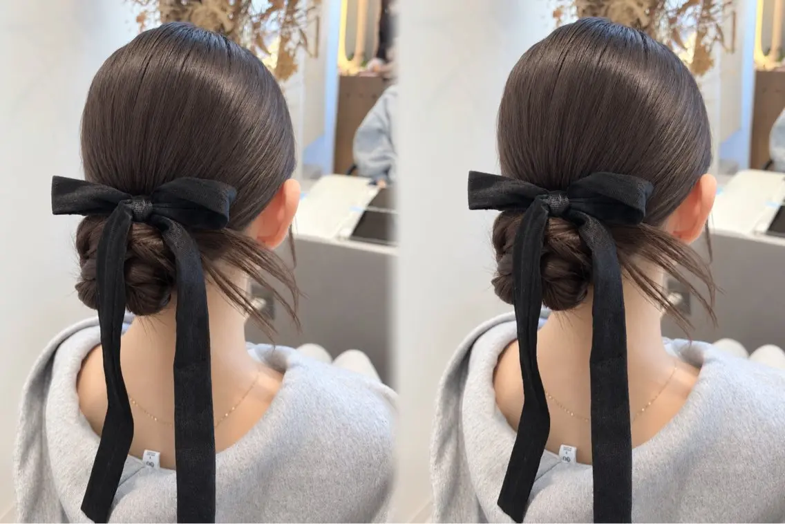 ヘアセット すずき あいりのヘアスタイル