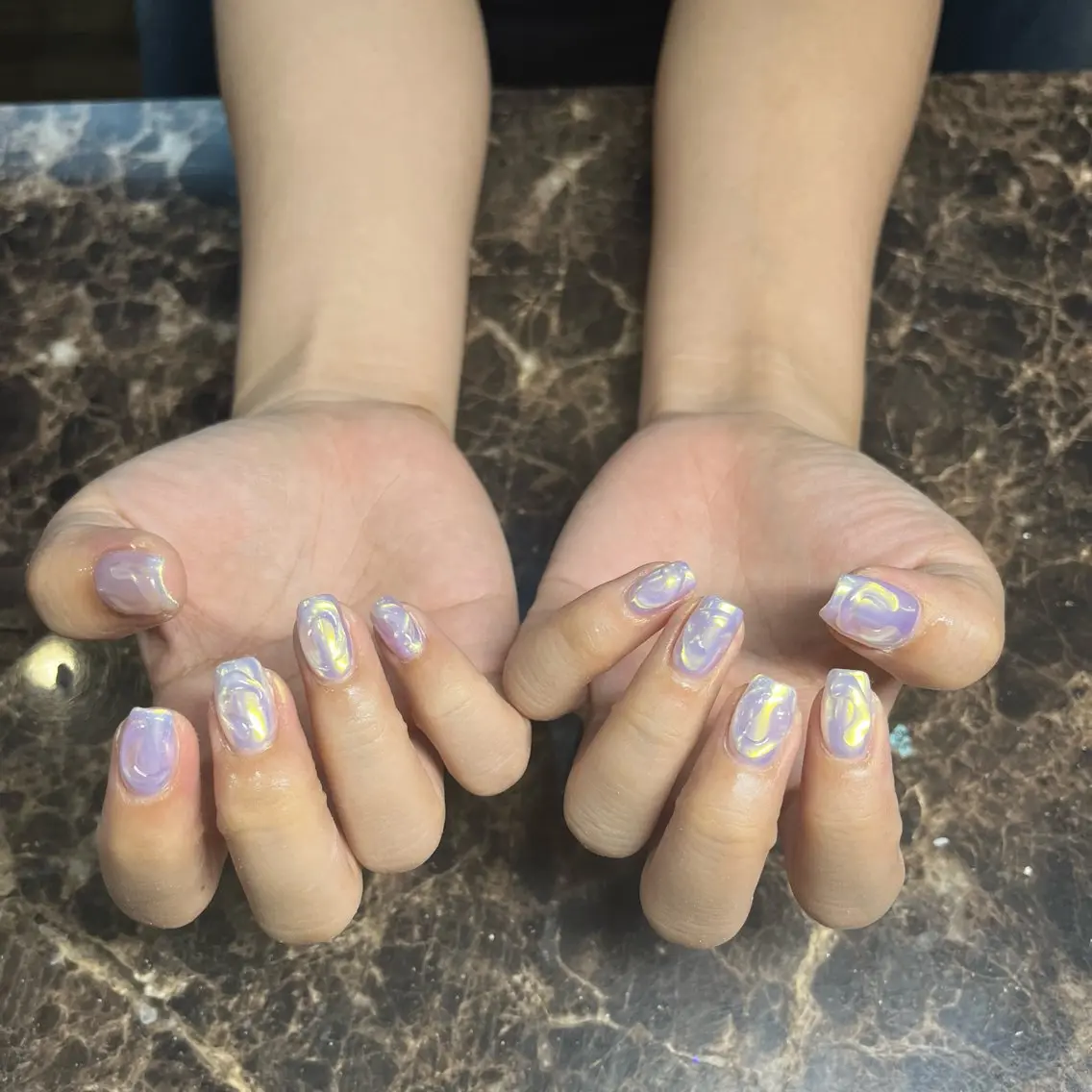 ネイル ハンドネイル IROHA nail Ami🐊🎀のネイルデザイン