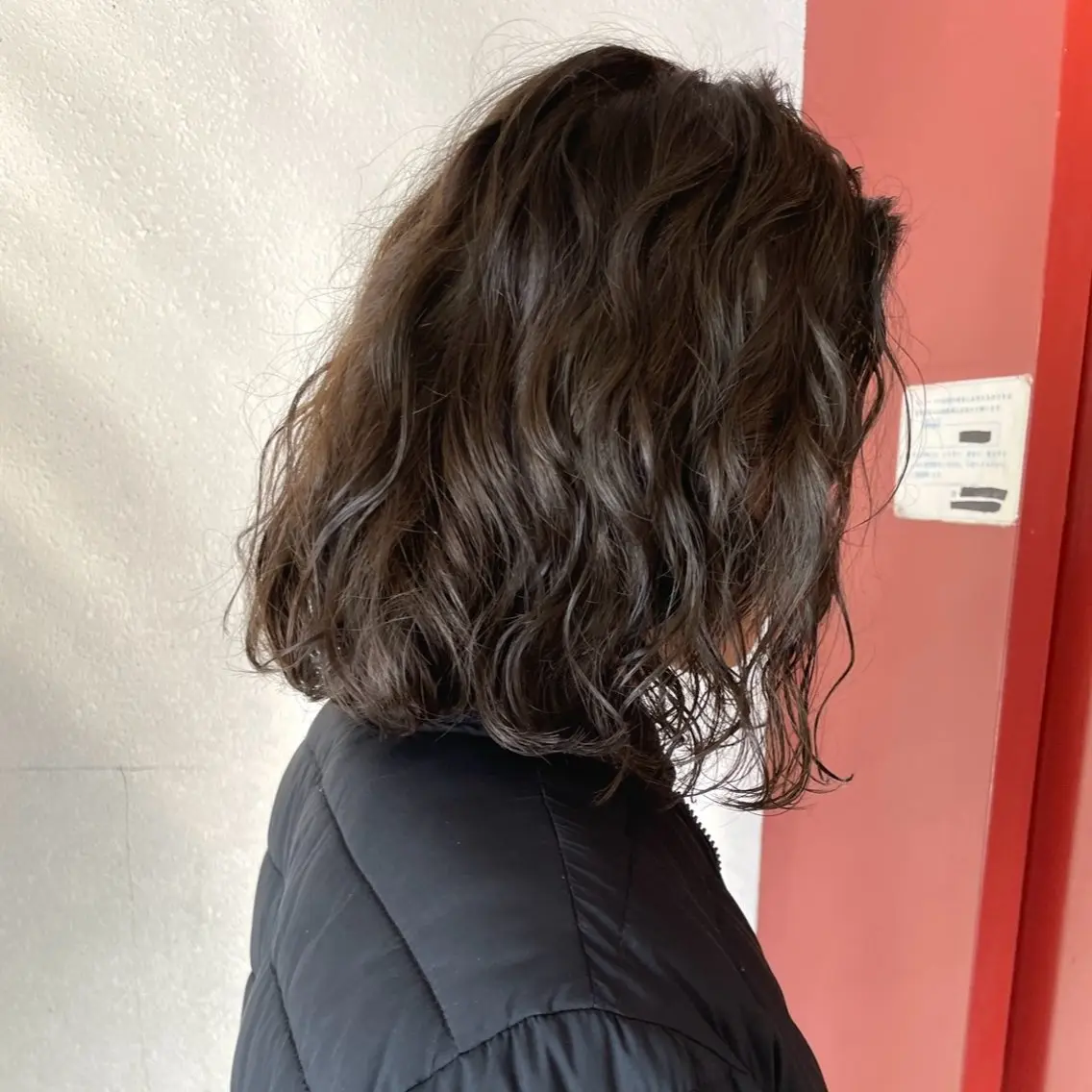 ミディアム カット パーマ トリートメント vivre libreのヘアスタイル