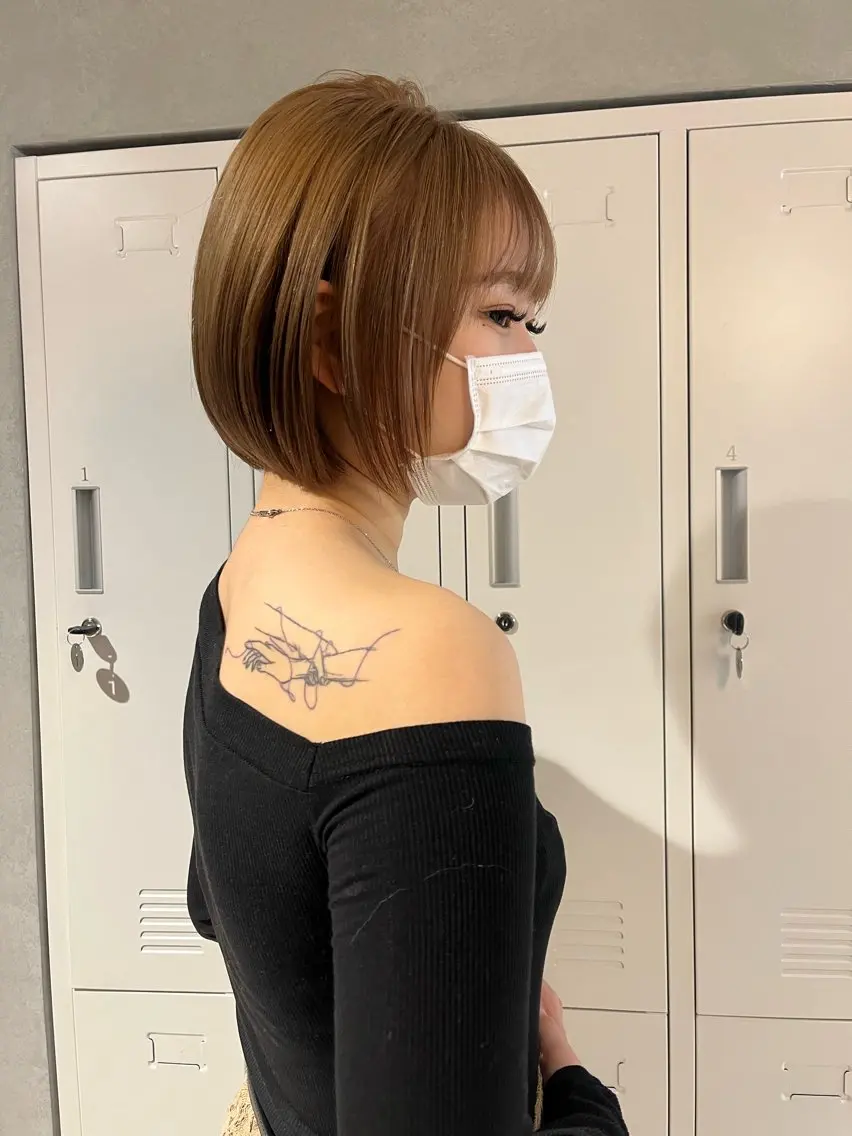 【カット+カラー+ケアトリートメント】の写真