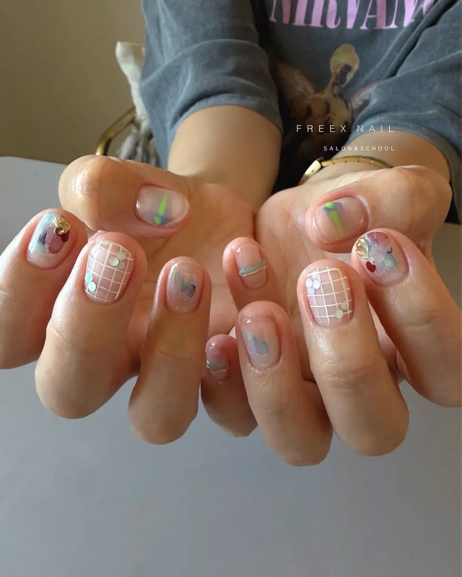 ネイル ニュアンスネイル ハンドネイル ハンドケア freex nail /ニュアンス/個性派のネイルデザイン
