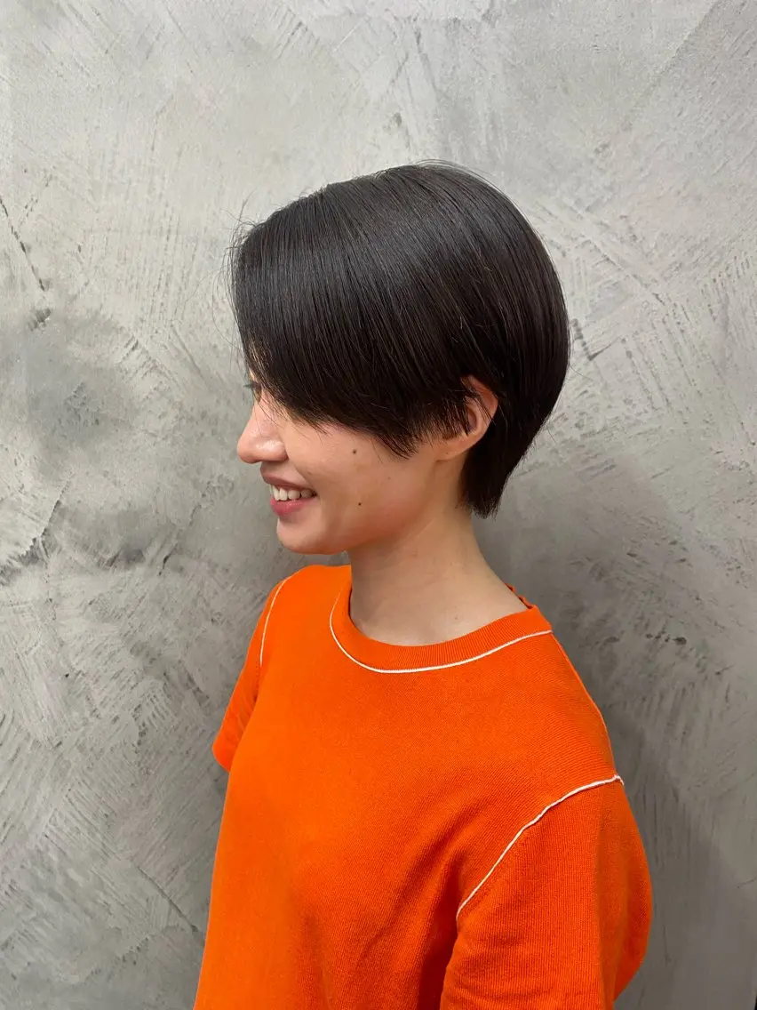 Cut model ¥0 10.20代限定 丸みショート・ハンサムショート🛵˖ ࣪⊹の写真