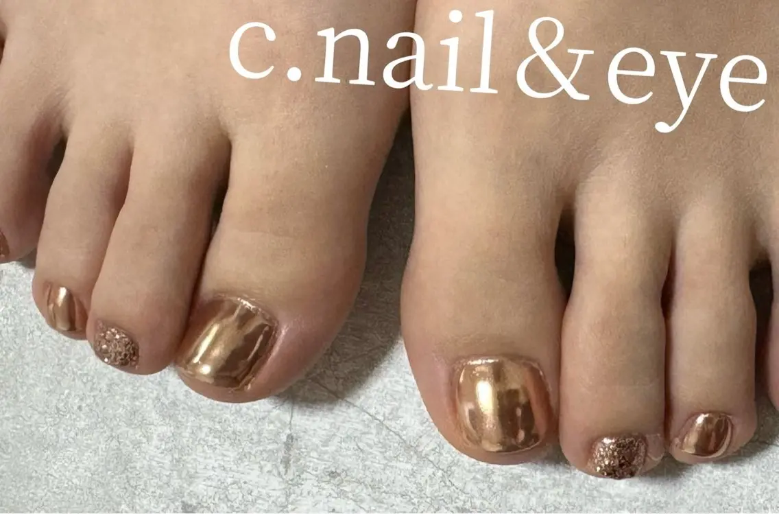 ネイル フットネイル C.Nail &Eyeのネイルデザイン