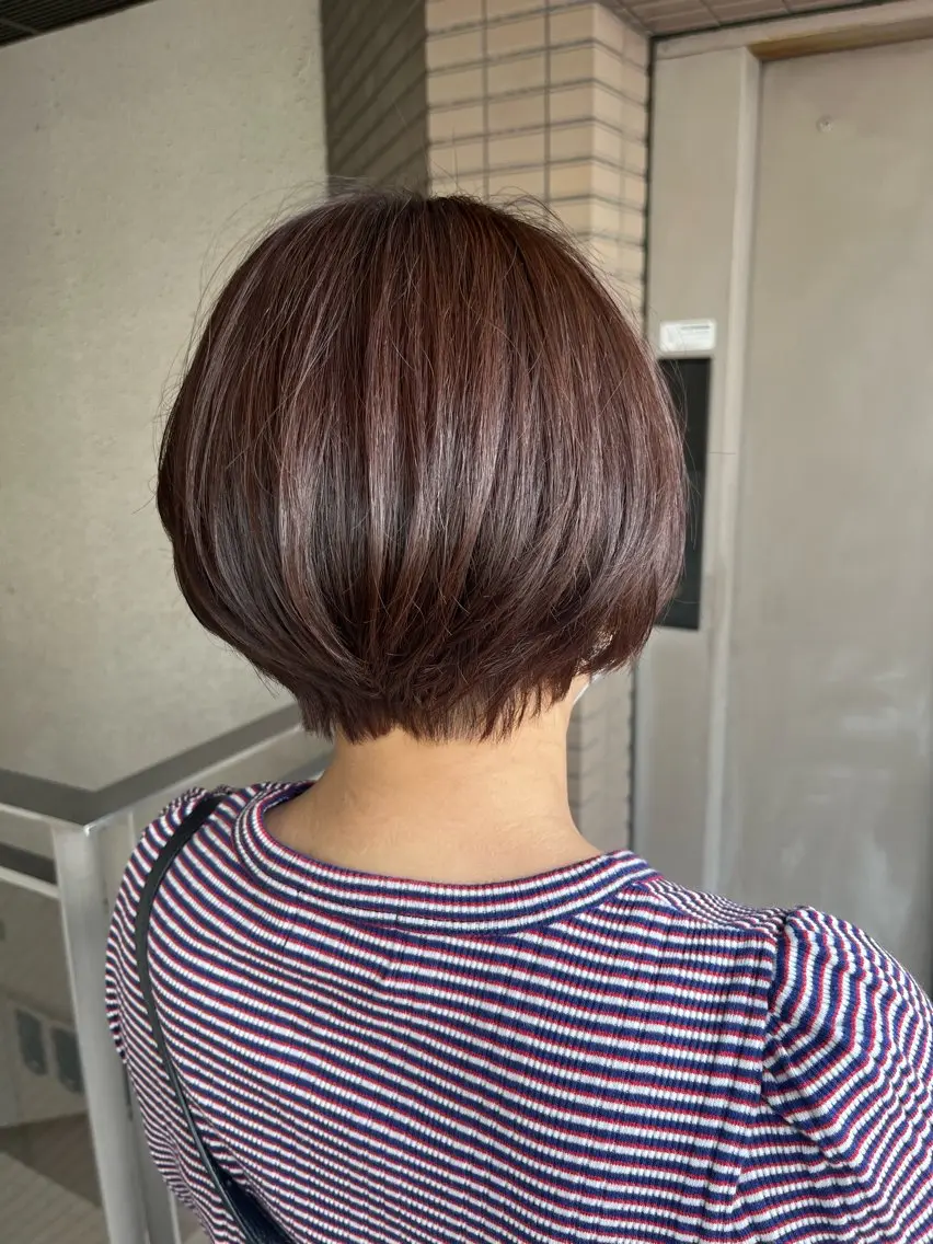 ショート カラー カット ヘアカラー トリートメント 🍀ナガヤマ ヒデアキ🍀のヘアスタイル