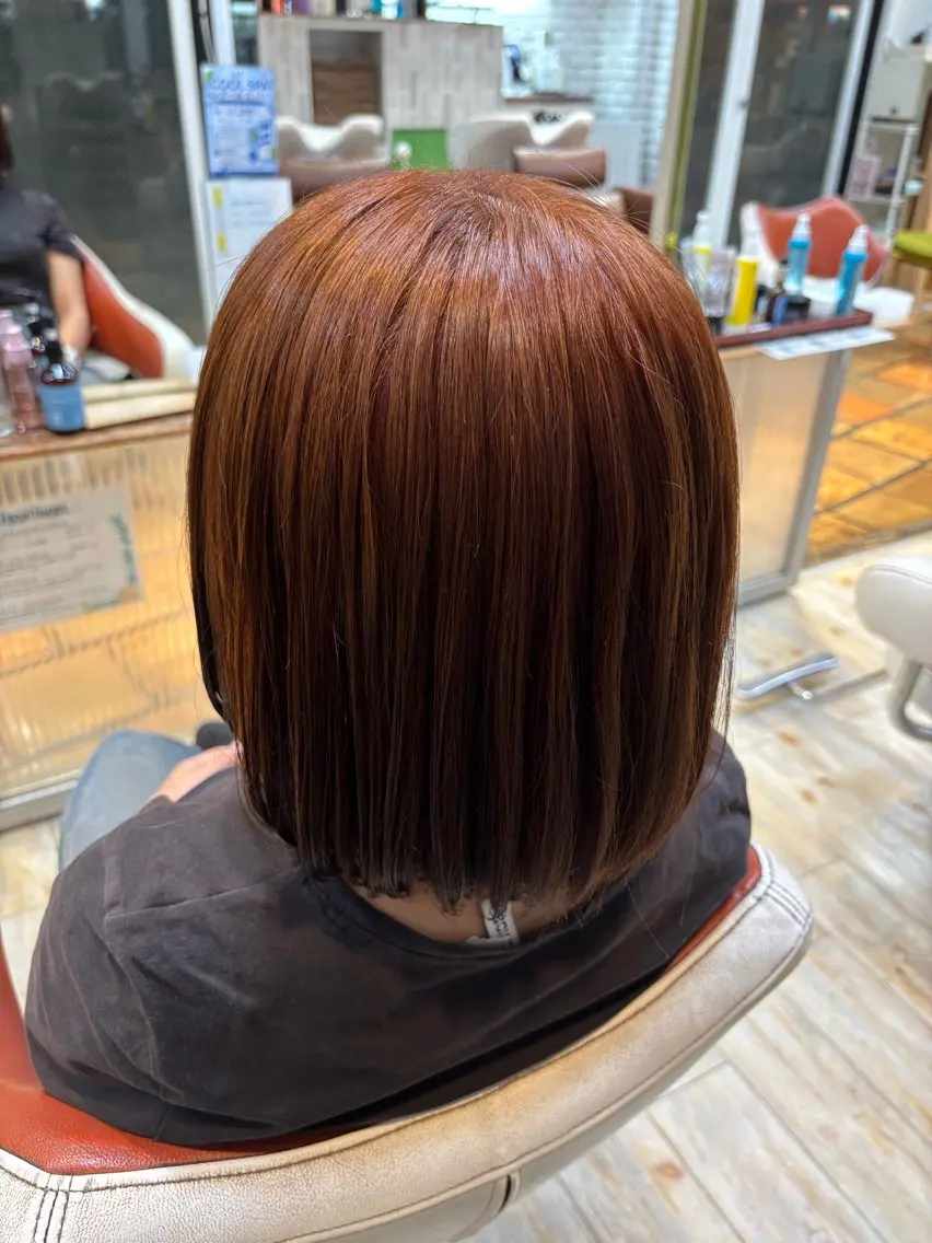カラー 浜村 来図のヘアスタイル