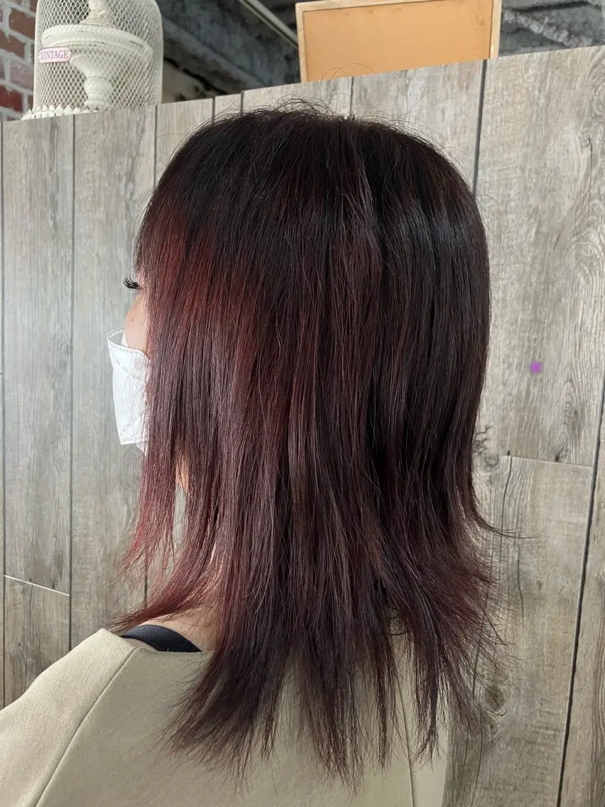 カラー 鈴木 小百合のヘアスタイル