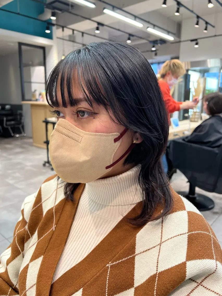 ミディアム 🌞レイヤー×カラー 前川那津美🌞のヘアスタイル