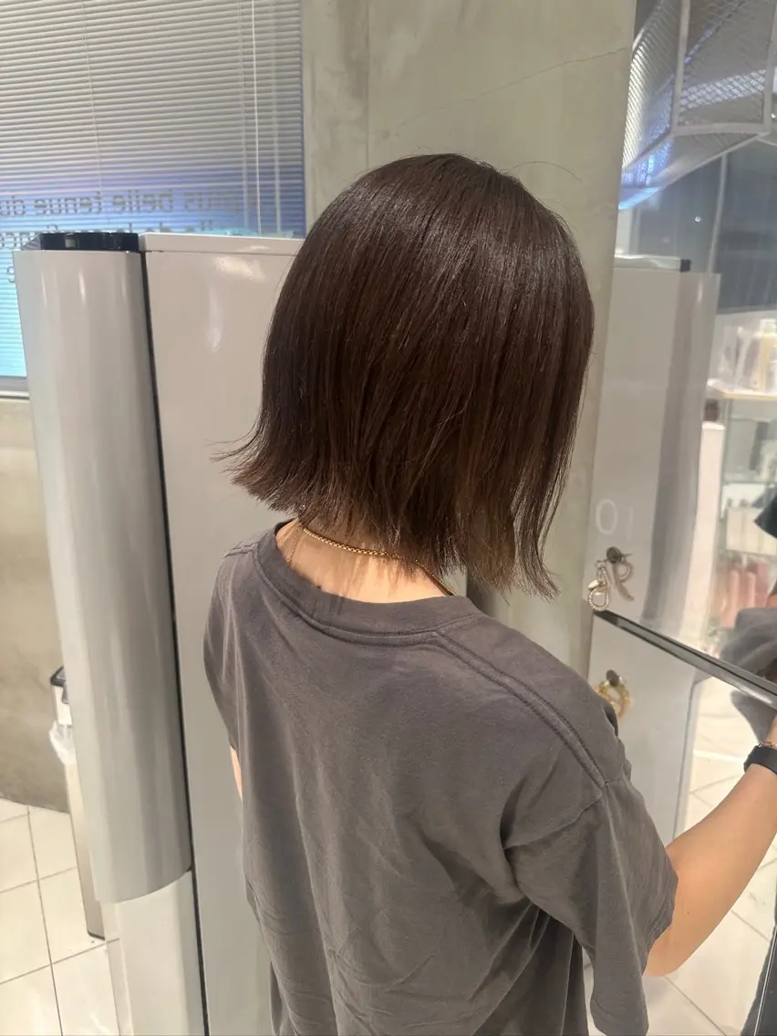 ショート 透明感×艶カラー🫧 SACHIKA💫のヘアスタイル