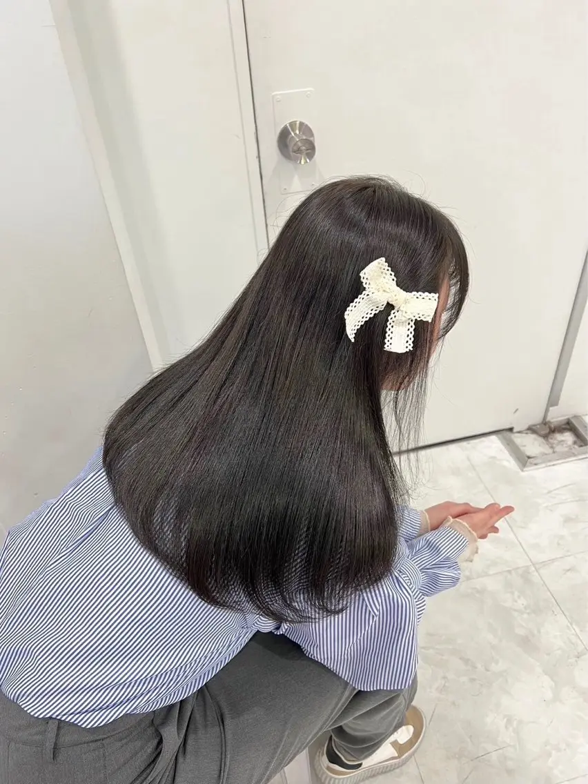 ロング カラー みう/仙台/暖色/ 艶髪/顔周りカット/のヘアスタイル