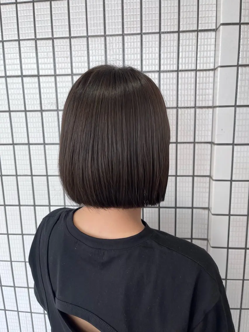 ショート カラー カット ヘアカラー 五十嵐ゆり 美髪カラー　武蔵小杉のヘアスタイル