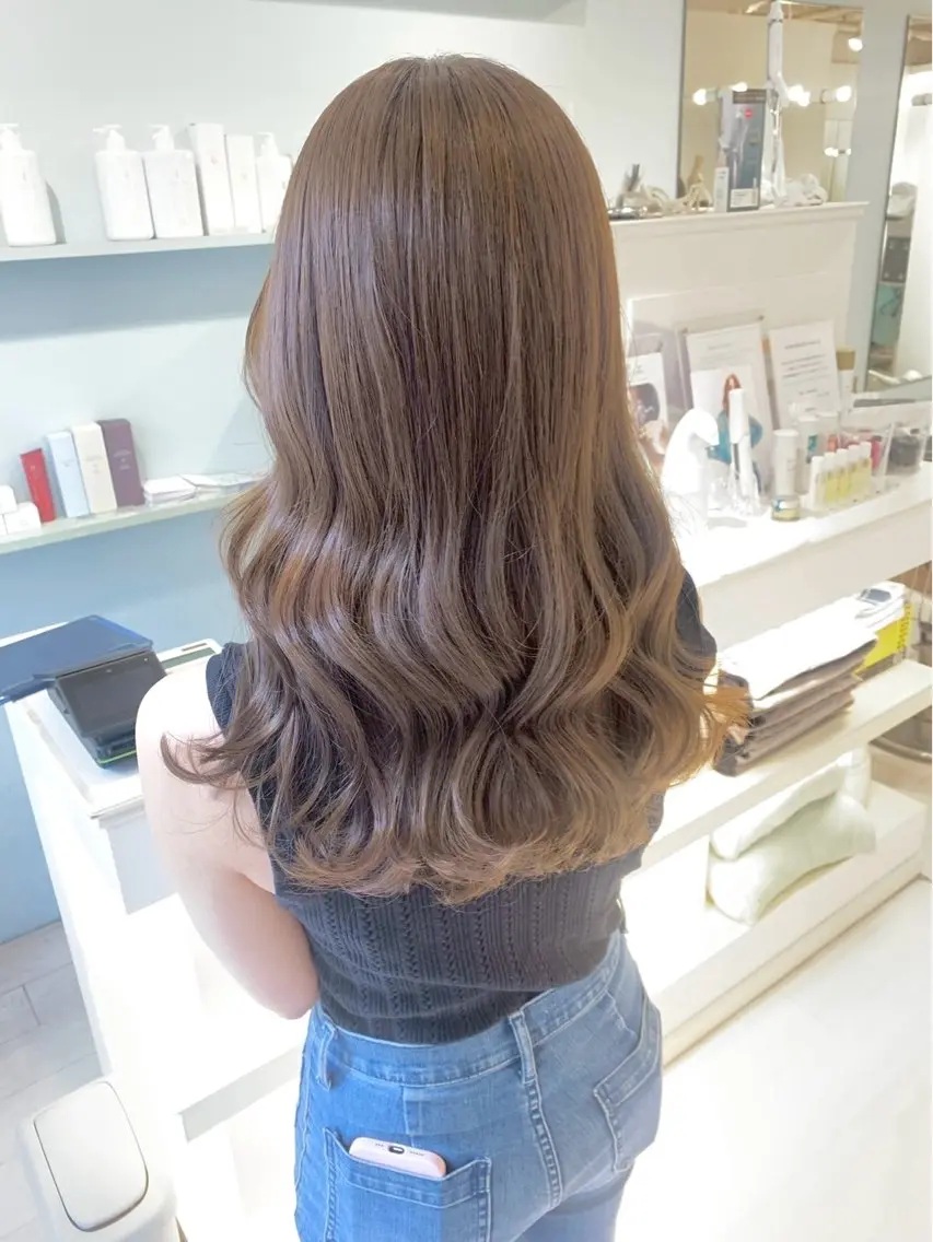 ロング ヘアカラー Parve Mix￤ 石原 響子🧸のヘアスタイル