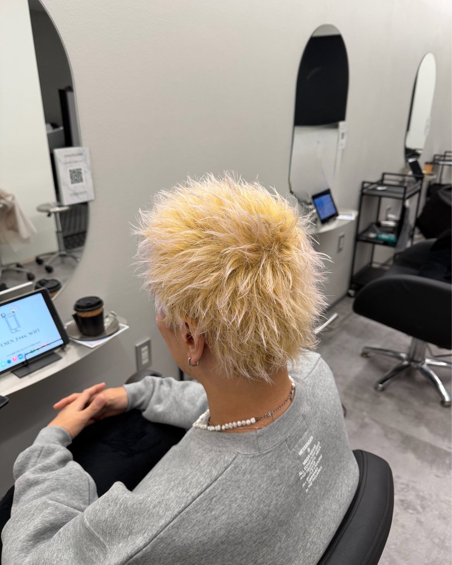 ショート メンズ 【メッシュ×パーマ】 ❤️🔥Koukiのヘアスタイル