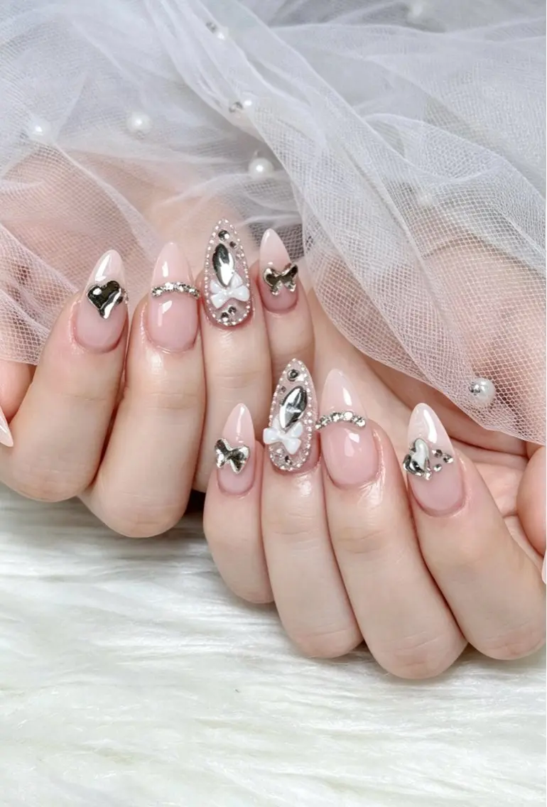 ネイル ジェルネイル 韓国ネイル シンプルネイル 夏ネイル ワンホンネイル NEM nailstudioのネイルデザイン