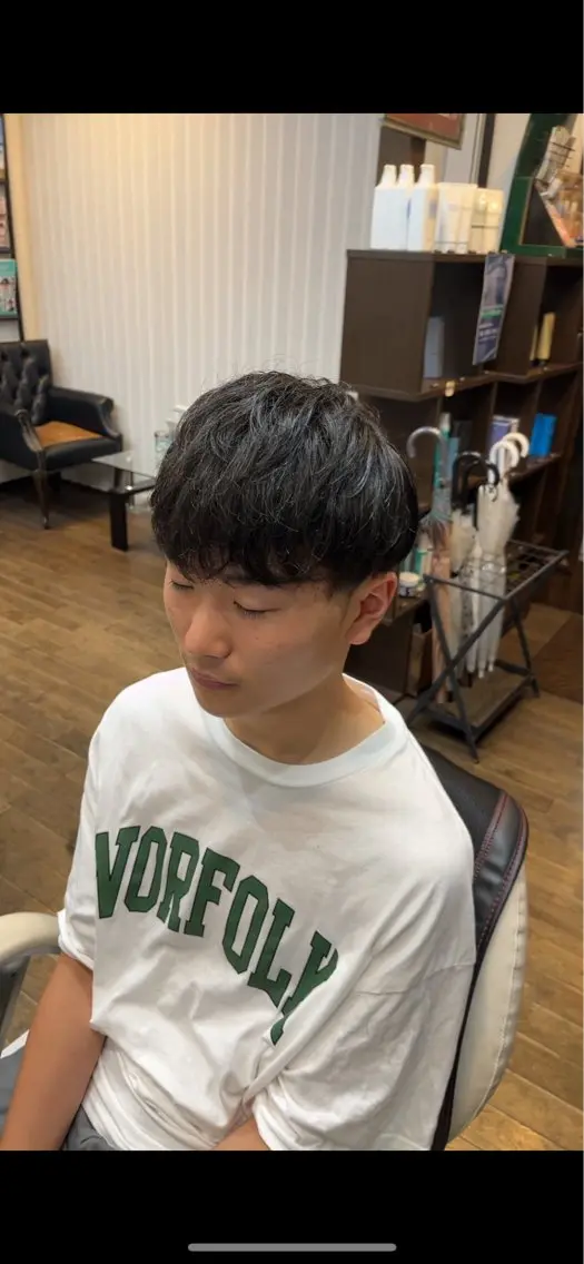 ショート メンズ マッシュ カット 菅野 誠のヘアスタイル