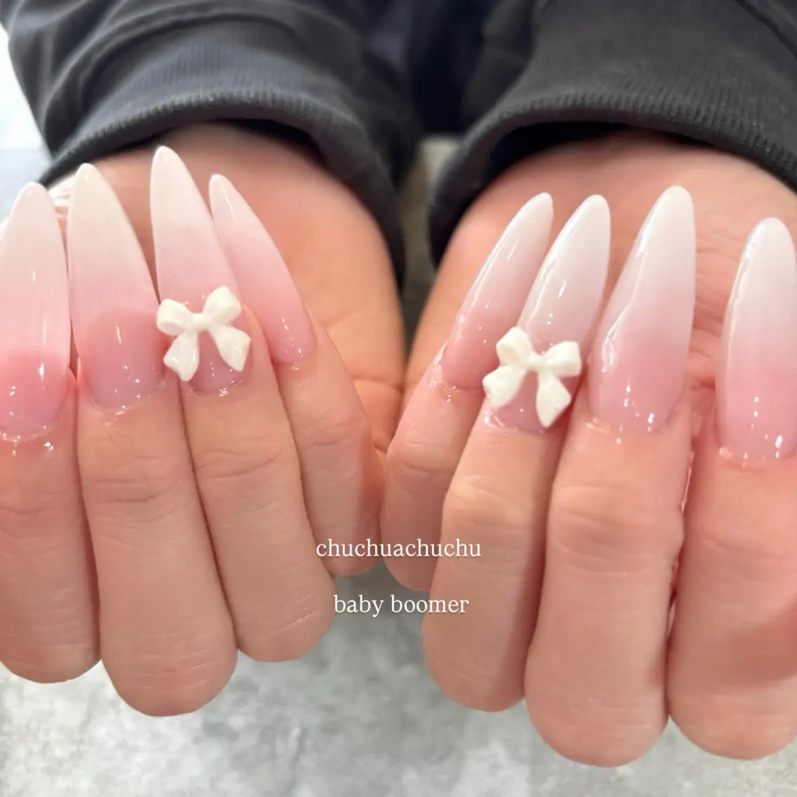 ネイル ロングネイル チュチュアチュチュ mareのネイルデザイン