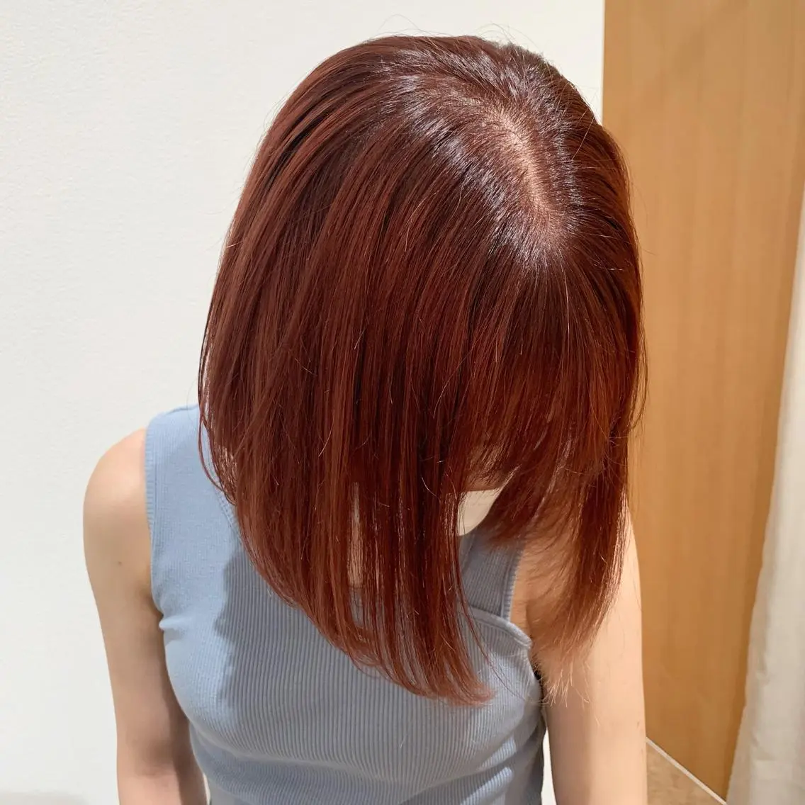 ショート カラー ヘアアレンジ ハイトーンカラー ボブ パーマ/暖色/ボブ イワタテ🇰🇷のヘアスタイル