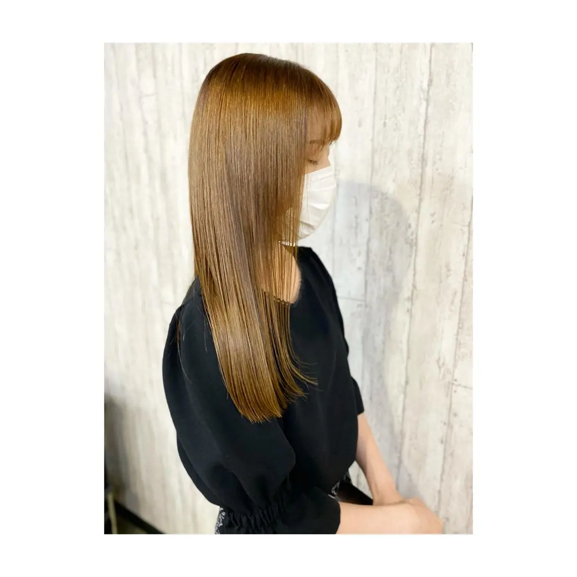ロング 勝河 怜楊のヘアスタイル
