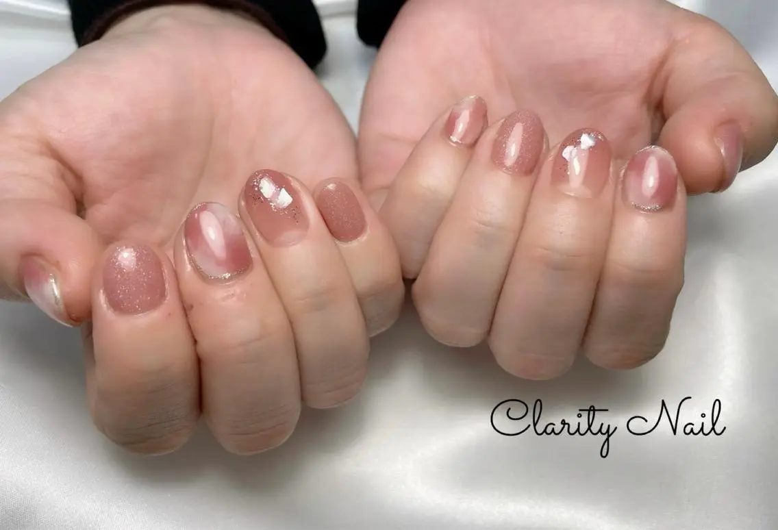 ネイル アートネイル 持ち込み ハンドネイル Clarity Nailのネイルデザイン