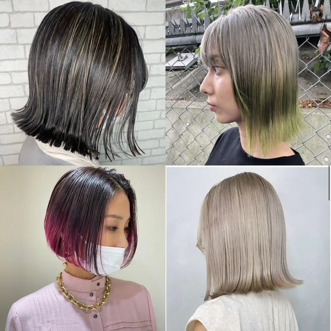 セミロング カラー ブリーチ カット ヘアカラー トリートメント 大人女性の救世主🙌 鶴見/大勝拓真のヘアスタイル