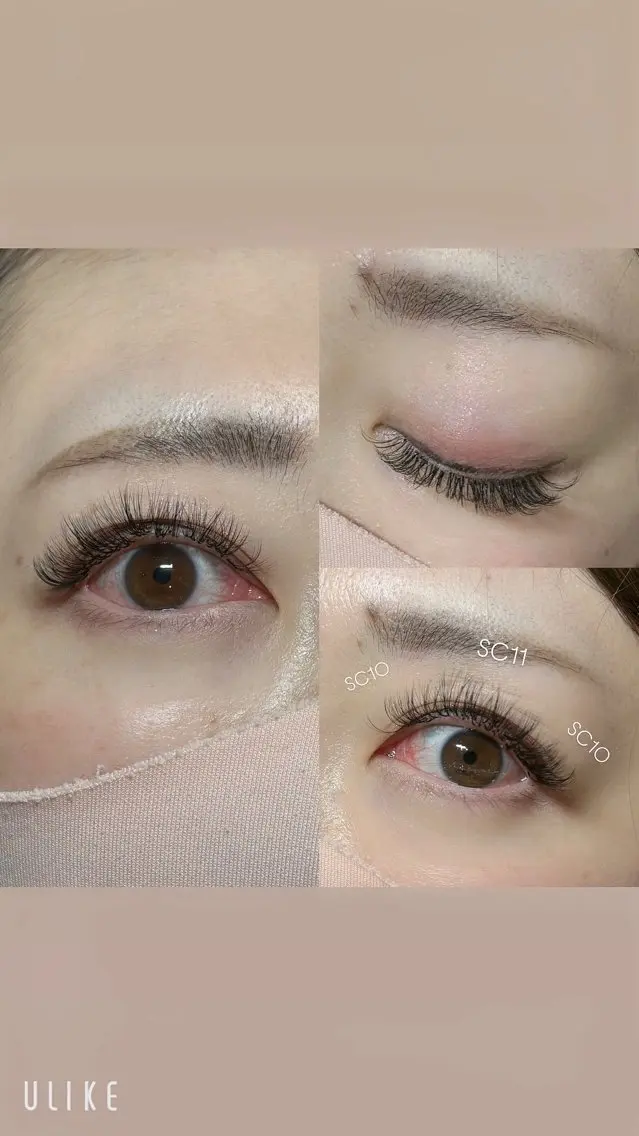 マツエク・マツパ ボリュームラッシュ マツエク Veil ayakaのマツエク・マツパデザイン