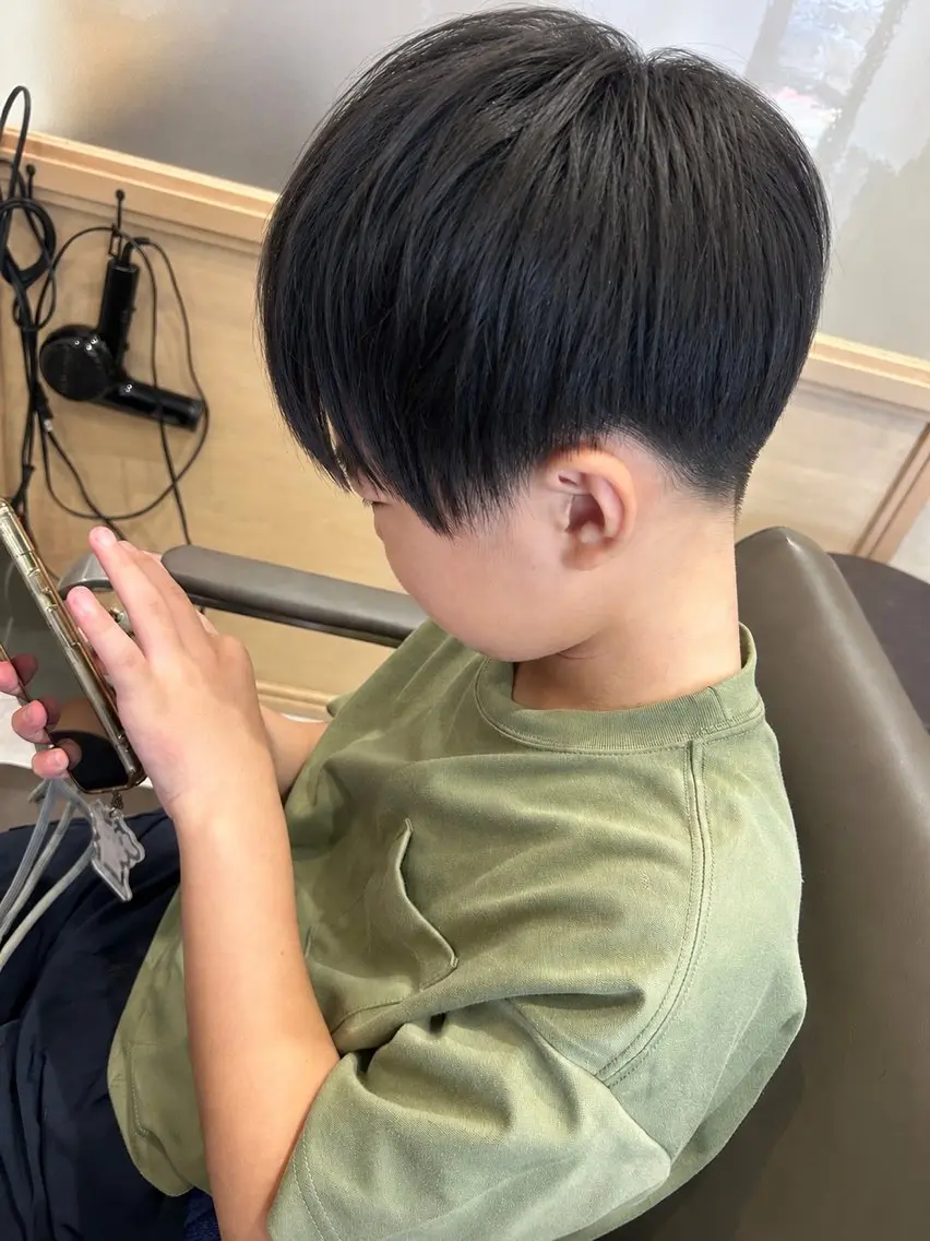 ショート メンズ 髪質改善 カット 久木原 ゆりのヘアスタイル