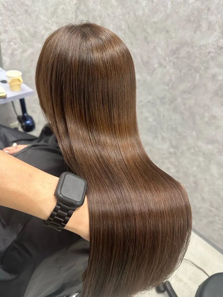 当日限定クーポン!カット+メテオ髪質改善カラー+トリートメントの写真